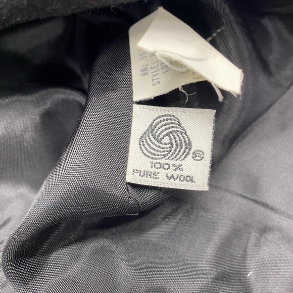 Casual Corner VNT Black Double-Breasted Blazer W 10P Velvet Collar Lined Pockets - Picture 13 of 15